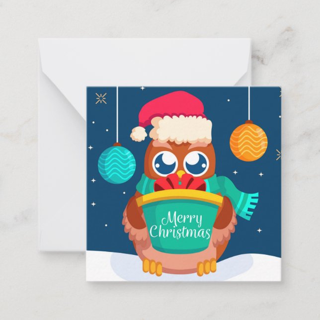 Carte De Correspondance Joyeux Noël/Bonne année (Devant)