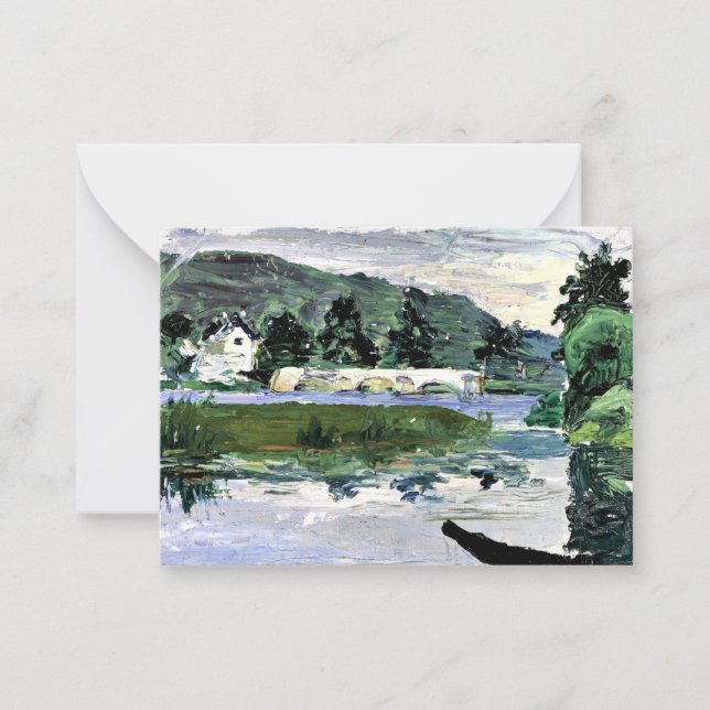 Carte De Correspondance Kandinsky - Paysage avec Pont (Devant)
