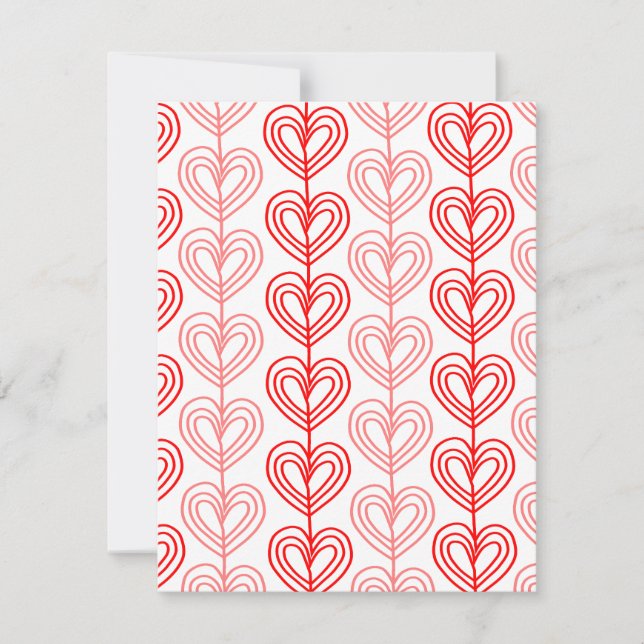 Carte De Correspondance Kandinsky Saint-Valentin décalé  (Devant)