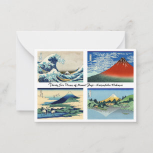 Carte De Correspondance Katsushika Hokusai - 36 Vues sur le Mont Fuji