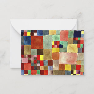 Carte De Correspondance Klee - Flore sur sable