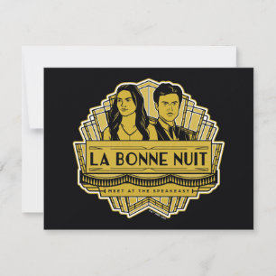 Carte De Correspondance La Bonne Nuit - Rendez-Vous À La Speakeasy
