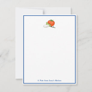 Carte De Correspondance La papeterie du chef italien Caprese
