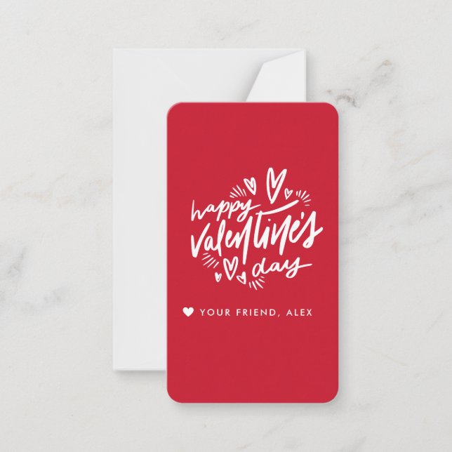 Carte De Correspondance la Saint-Valentin (Devant)