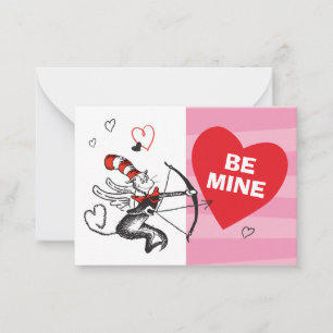 Carte De Correspondance La Saint-Valentin de Dr Seuss Soyez mon Valentin