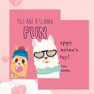 Carte De Correspondance La Saint-Valentin d'une salle de classe amusante a