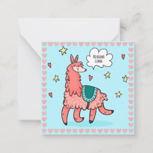 Carte De Correspondance Lama