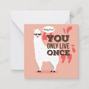 Carte De Correspondance Lama