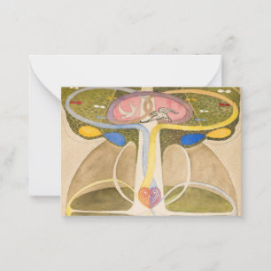 Carte De Correspondance L'arbre du savoir par Hilma af Klint