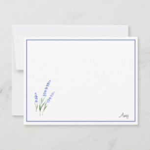 Carte De Correspondance Lavande aquarelle