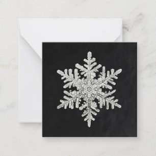 Carte De Correspondance Le flocon de neige de Wilson Bentley