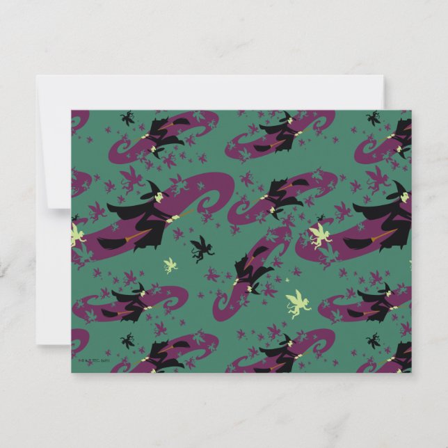 Carte De Correspondance Le Magicien d'Oz™ | Motif Sorcière Méchante™ (Devant)