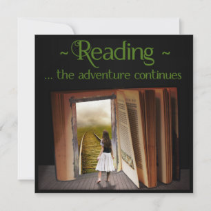 Carte De Correspondance Lecture, l'aventure continue