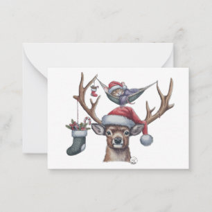 Carte De Correspondance Les amis festifs