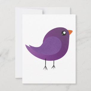 Carte De Correspondance Les enfants, joli petit oiseau