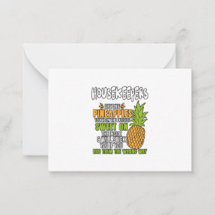 Carte De Correspondance Les Ménagères Sont Comme Des Ananas.
