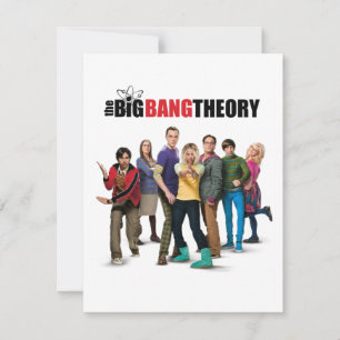 Carte De Correspondance Les personnages de la théorie du Big Bang