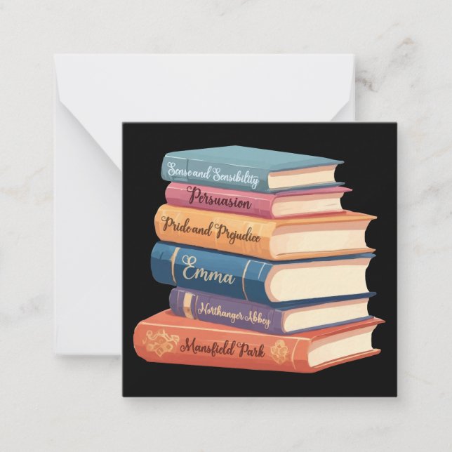 Carte De Correspondance Les romans de Jane Austen VII (Devant)