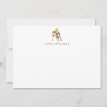 Lettre Monogramme Florale A Personnalisée