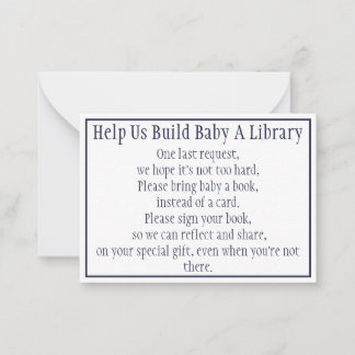 Carte De Correspondance Livres Pour Bébé