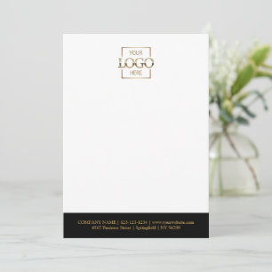 Carte De Correspondance Logo d'entreprise personnalisé Moderne Simple Mini
