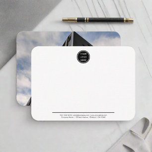 Carte De Correspondance Logo d'entreprise photo l Professionnel