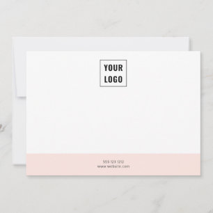 Carte De Correspondance Logo minimaliste simple