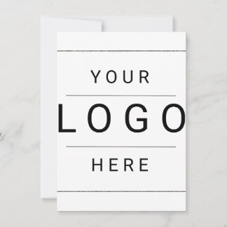 Carte De Correspondance Logo personnalisé