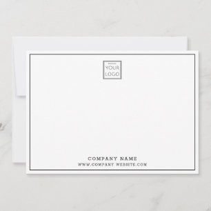 Carte De Correspondance Logo professionnel personnalisé Photo Société Merc
