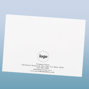 Carte De Correspondance Logo Simple Professionnel