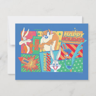 Carte De Correspondance LOONEY TUNES™   Joyeux Motif de vacances