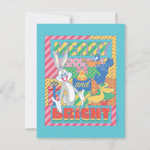 Carte De Correspondance LOONEY TUNES™ Joyeux Noël