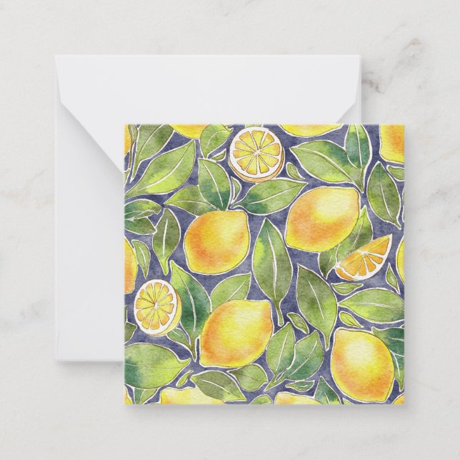 Carte De Correspondance Lucky Lemon (Devant)