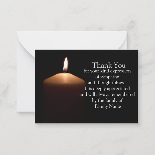 Carte De Correspondance Lumière Sur L'Obscurité Après Les Funérailles Merc (Devant)