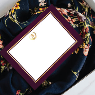 Carte De Correspondance Magenta Legal Professionnel de luxe
