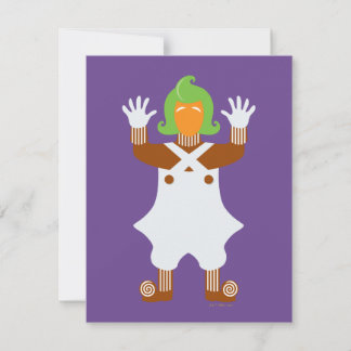 Carte De Correspondance Mains Levées des Oompa Loompa