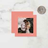 Mariage minimal simple de corail Enregistrer la da