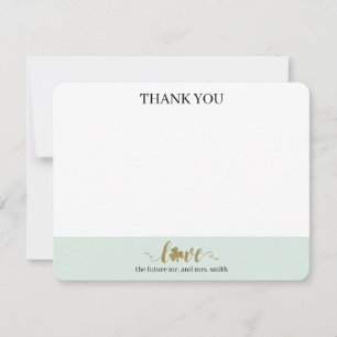 Carte De Correspondance Mariage Saint Patrick's Day Merci des deux