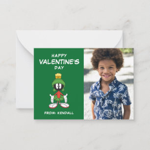 Carte De Correspondance MARVIN LE MARTIAN™ Confus   Saint Valentin