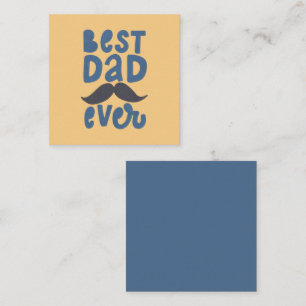 Carte De Correspondance Meilleur Papa du Monde