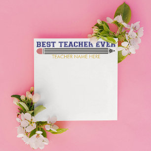 Carte De Correspondance Meilleur Professeur Personnalisé - Cadeau Personna
