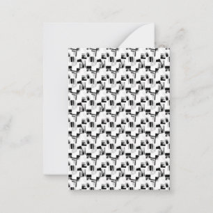 Carte De Correspondance Meilleure conception de langage vingt-six