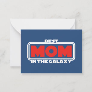 Carte De Correspondance Meilleure maman dans la Galaxie