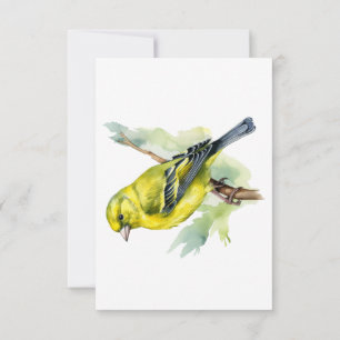 Carte De Correspondance Merci funéraire des oiseaux de la Marine Jaune, Sy