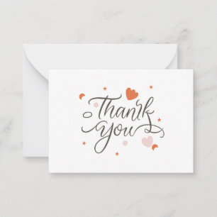 Carte De Correspondance Merci sans raison