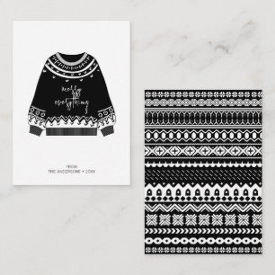 Carte De Correspondance Moderne Joyeux Tout Jeu de Noël
