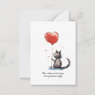 Carte De Correspondance Moments de cœur parfaits   Amour merveilleux