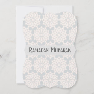 Carte De Correspondance Motif géométrique islamique