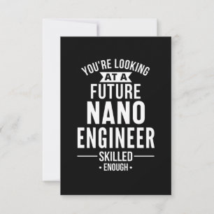 Carte De Correspondance NANO cadeau ingénieur