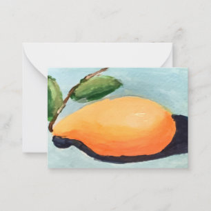 Carte De Correspondance Nature morte au citron